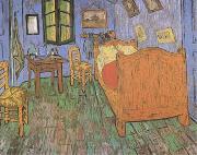 Vincent Van Gogh The Artist's Bedroom in Arles (mk09) oil painting artist